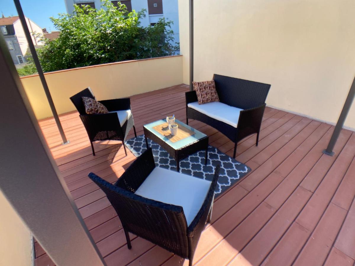 Studio Climatise Et Grande Terrasse Tarbes Centre ภายนอก รูปภาพ