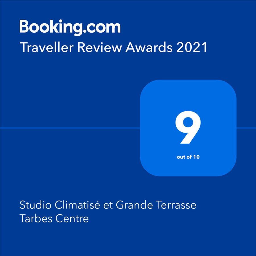 Studio Climatise Et Grande Terrasse Tarbes Centre ภายนอก รูปภาพ